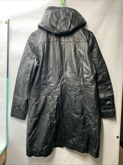 Decrum Leather Coat Women Real Lambskin Stylish Leather Coat Size Long Sleeve