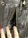 Decrum Leather Coat Women Real Lambskin Stylish Leather Coat Size Long Sleeve