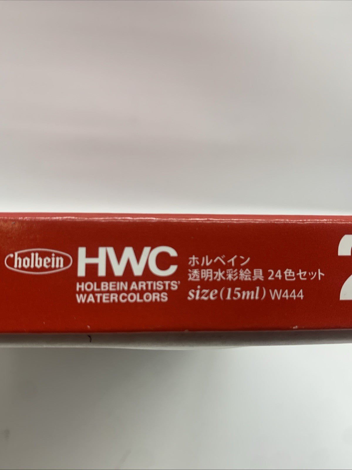 Holbein HWC Artist'S Watercolors Size 15ML Tubes Non Toxic W444 - Set of 24
