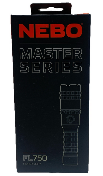 NEBO Master Series FL750 Torch Flashlight Rechargeable & Waterproof Camping Hike