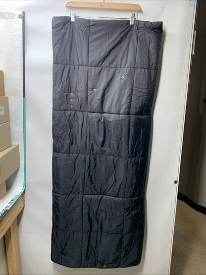 Girasol Cordless Wearable Heated Blanket, Heated Blanket Battery Included Black