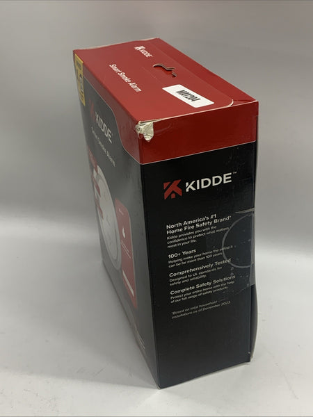 Kidde 20SAR-W Hardwired Kidde App Enabled Smart Smoke Detector w/Backup Battery
