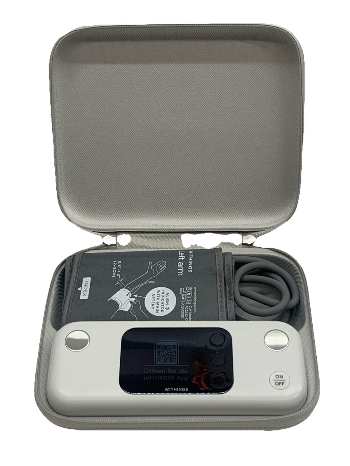 Withings BPM Vision Smart Arm Blood Pressure Monitor Easy-to-use Battery Powered