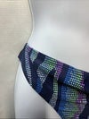 Spyder Women's Two Piece Swimsuit Midnight Blue Hipster Bottom Size Medium