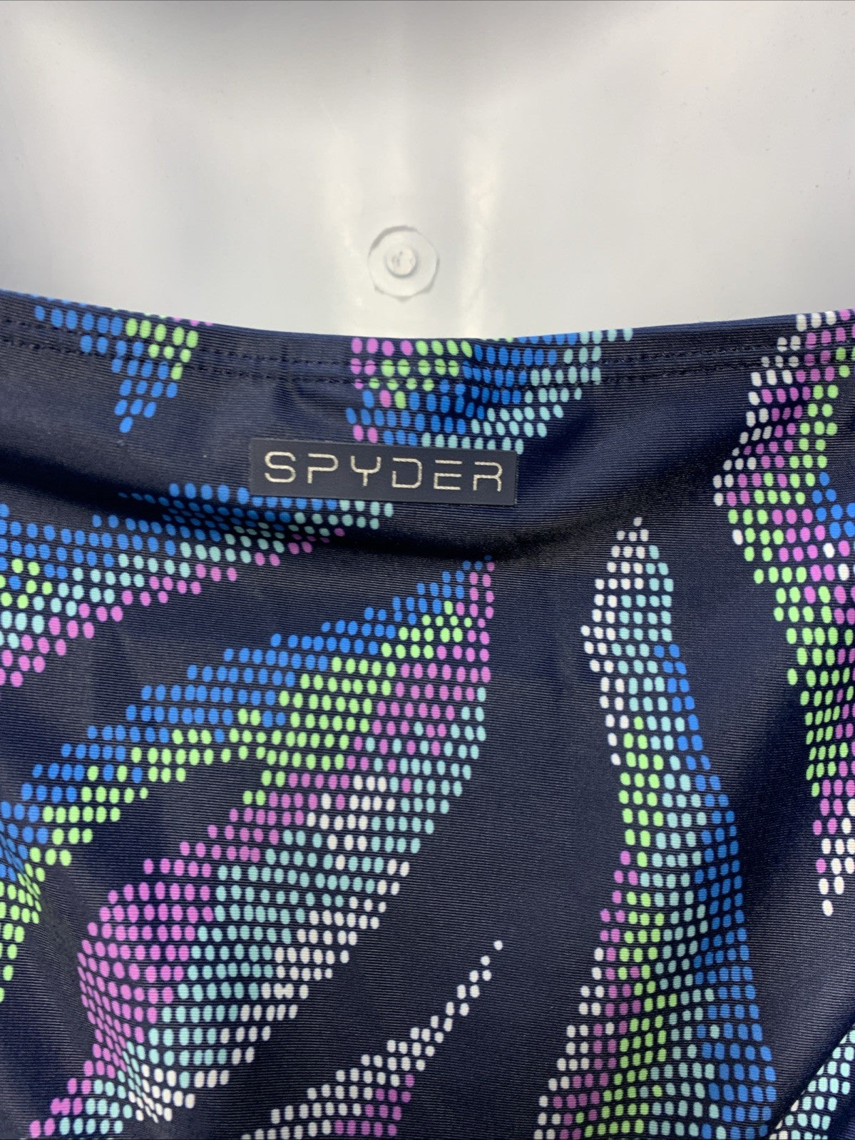 Spyder Women's Two Piece Swimsuit Midnight Blue Hipster Bottom Size Medium