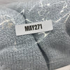 Theory Boucle Boy Merino Wool Blend Knit Polo Sweater Long Sleeve Collar Size S