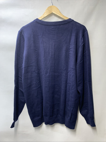 GRACE KARIN Women's Long Sleeve Button Up Shirt Cable Knit Cardigan Size 3XL