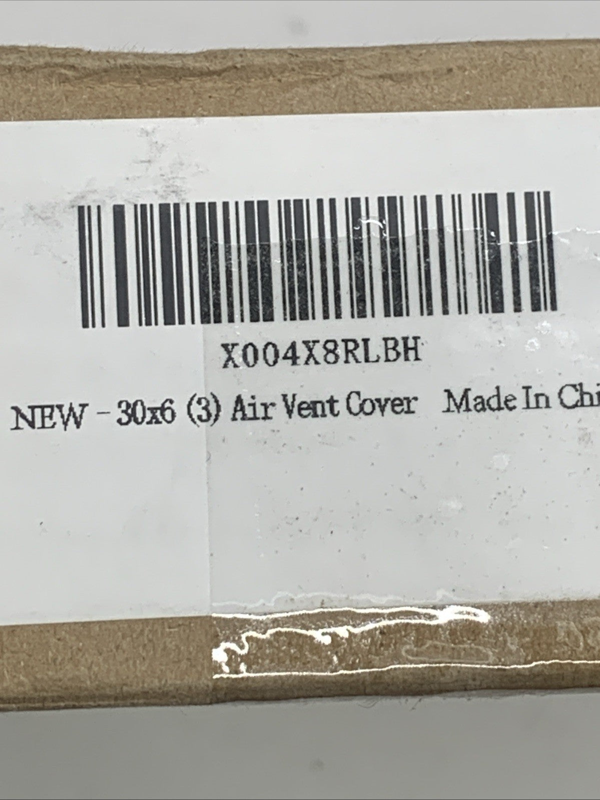30x6 Modern AC Vent Cover – Decorative Air Vent Register Grille, Linear Slot