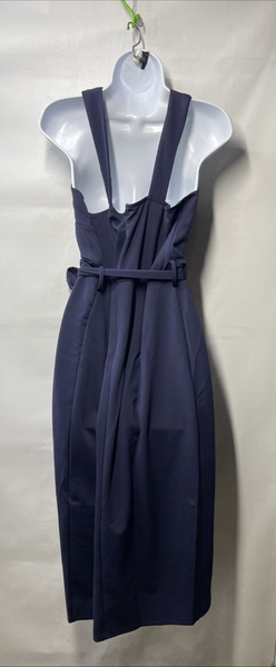 Hanna Nikole Women Wrap Front Party Dress Halterneck Ruched Bodycon Dress 16W