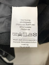 Hanna Nikole Women’s Wool Pea Coat Double-Breasted Belted 22W Black Long Sleeve