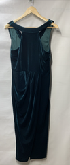 GRACE KARIN Womens Cowl Neck Long Formal Dresses Fall Velvet M Green Sleeveless