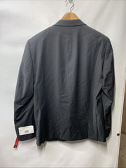 Calvin Klein Men's Premium Slim Fit Suit Jacket Size 40 Short Long Sleeve Black