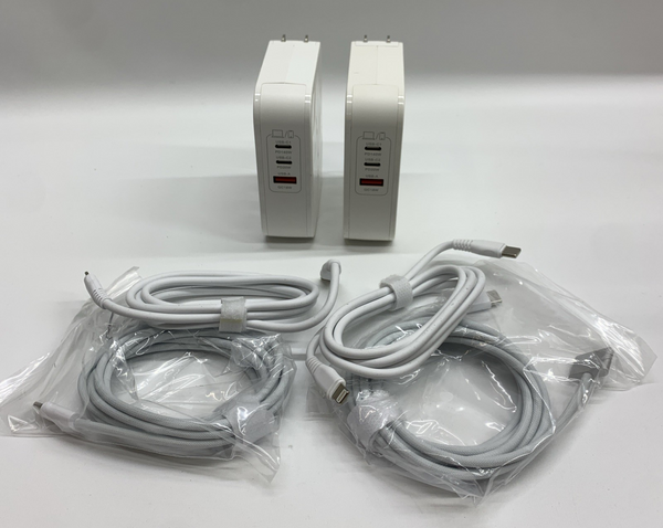 140W USB-C Power AC Adapter Charger For MacBook Pro/Air 16/15/14/13'' 2 Pack