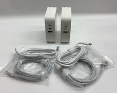 140W USB-C Power AC Adapter Charger For MacBook Pro/Air 16/15/14/13'' 2 Pack