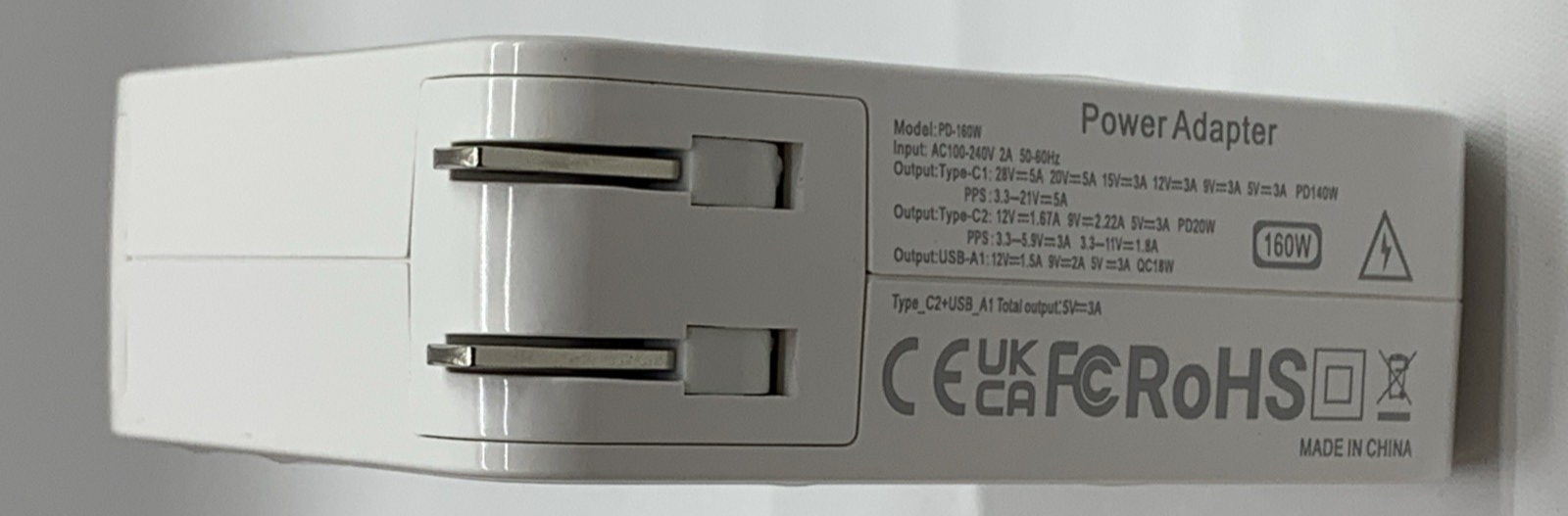 140W USB-C Power AC Adapter Charger For MacBook Pro/Air 16/15/14/13'' 2 Pack