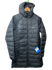 Columbia Women's Powder Lite II Mid Jacket Hooded Black Omni Heat Size S Black