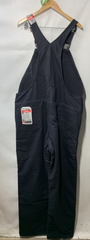 Carhartt Men FR Duck Insulated Bib Overall Loose Fit Flame Resistant 38x34 Black