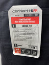 Carhartt Men FR Duck Insulated Bib Overall Loose Fit Flame Resistant 38x34 Black