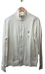 Tommy Hilfiger Men's Lightweight Full Zip Up Sweater Long Sleeve Size Large