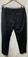 Armani Exchange Men's Drawstring Jogger Long Pants with Pocket, Black Size Large
