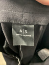 Armani Exchange Men's Drawstring Jogger Long Pants with Pocket, Black Size Large
