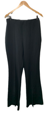 Cinq à Sept Women's Billie Pant High Rise Boot Cut Black Casual Work Size 12