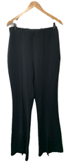 Cinq à Sept Women's Billie Pant High Rise Boot Cut Black Casual Work Size 12
