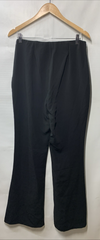 Cinq à Sept Women's Billie Pant High Rise Boot Cut Black Casual Work Size 12
