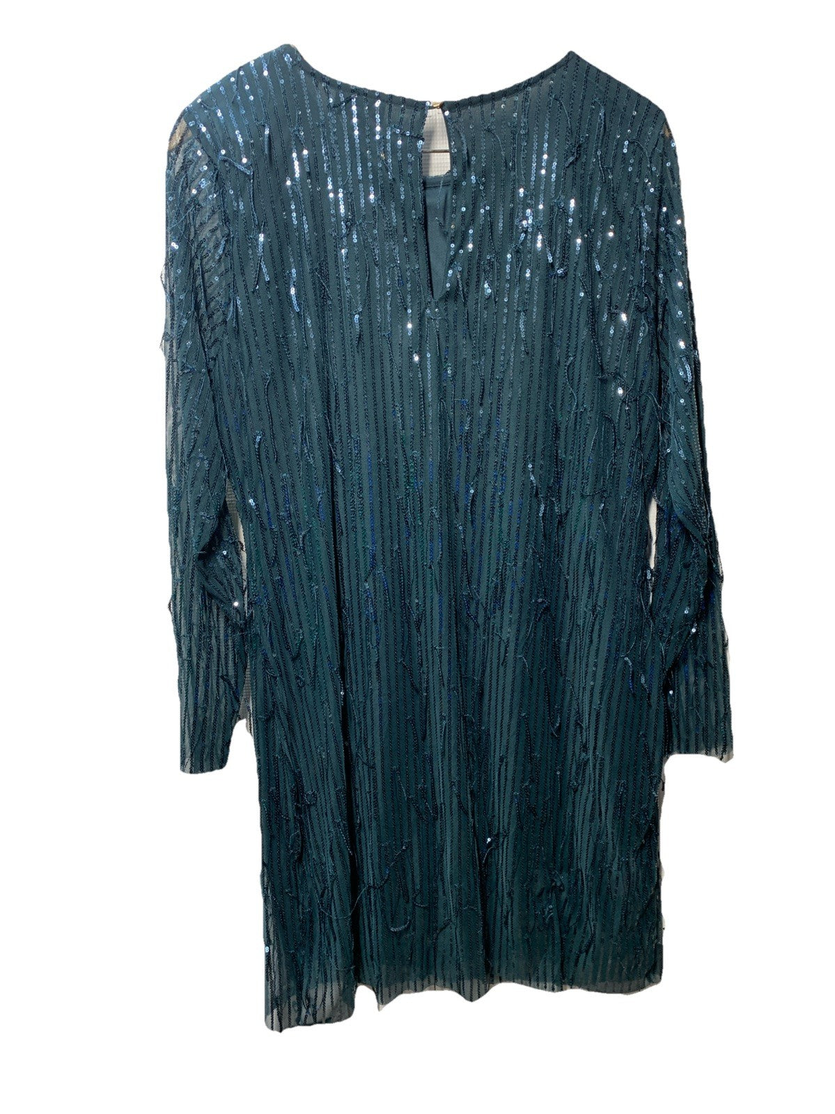 Avenue Women's Plus Size Nouveau Nights Cocktail Party Dress Long Sleeve Size 16