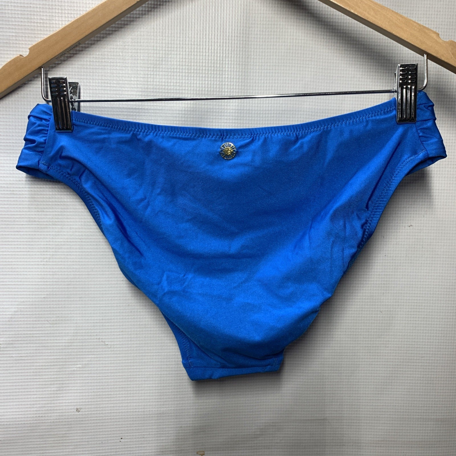 Sunshine 79 Women's Standard Side Shirred Hipster Bikini Swimsuit Bottom, Size 6
