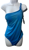 La Blanca Women's Goddess One Shoulder Mio One-Piece Swimsuit Tummy control 12