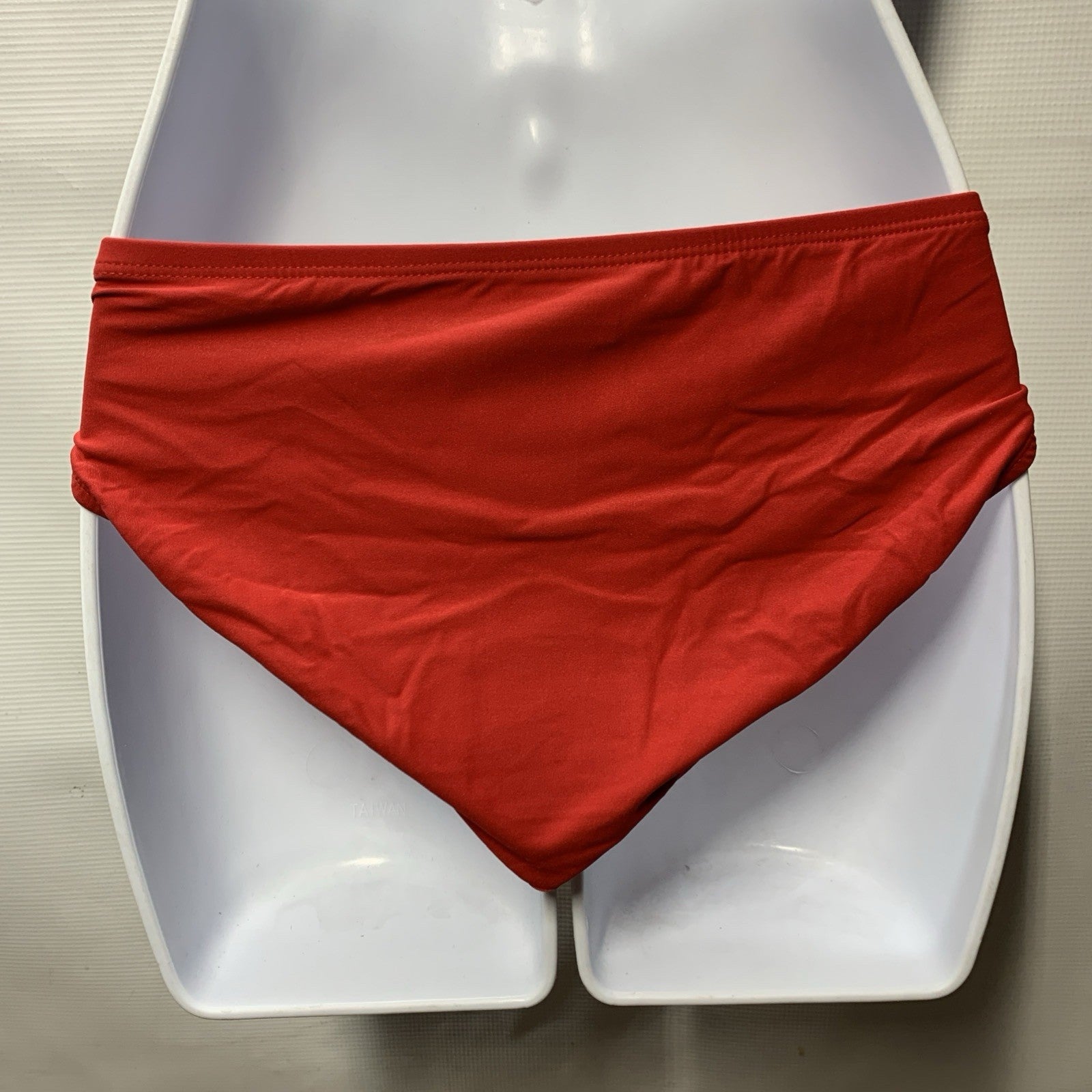Michael Michael Kors Women’s Logo-Ring Bikini Bottoms Red Underwear Size Small