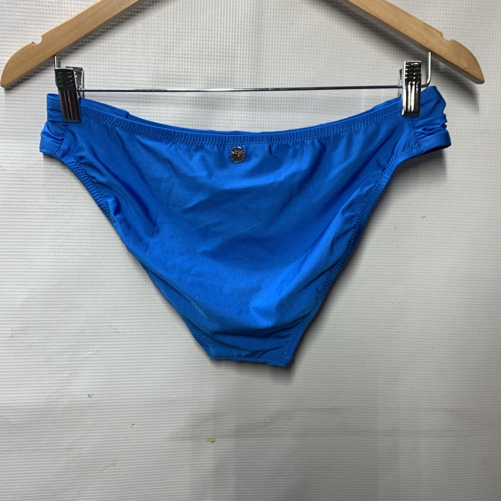 Sunshine 79 Women's Standard Side Shirred Hipster Bikini Swimsuit Bottom Size 8