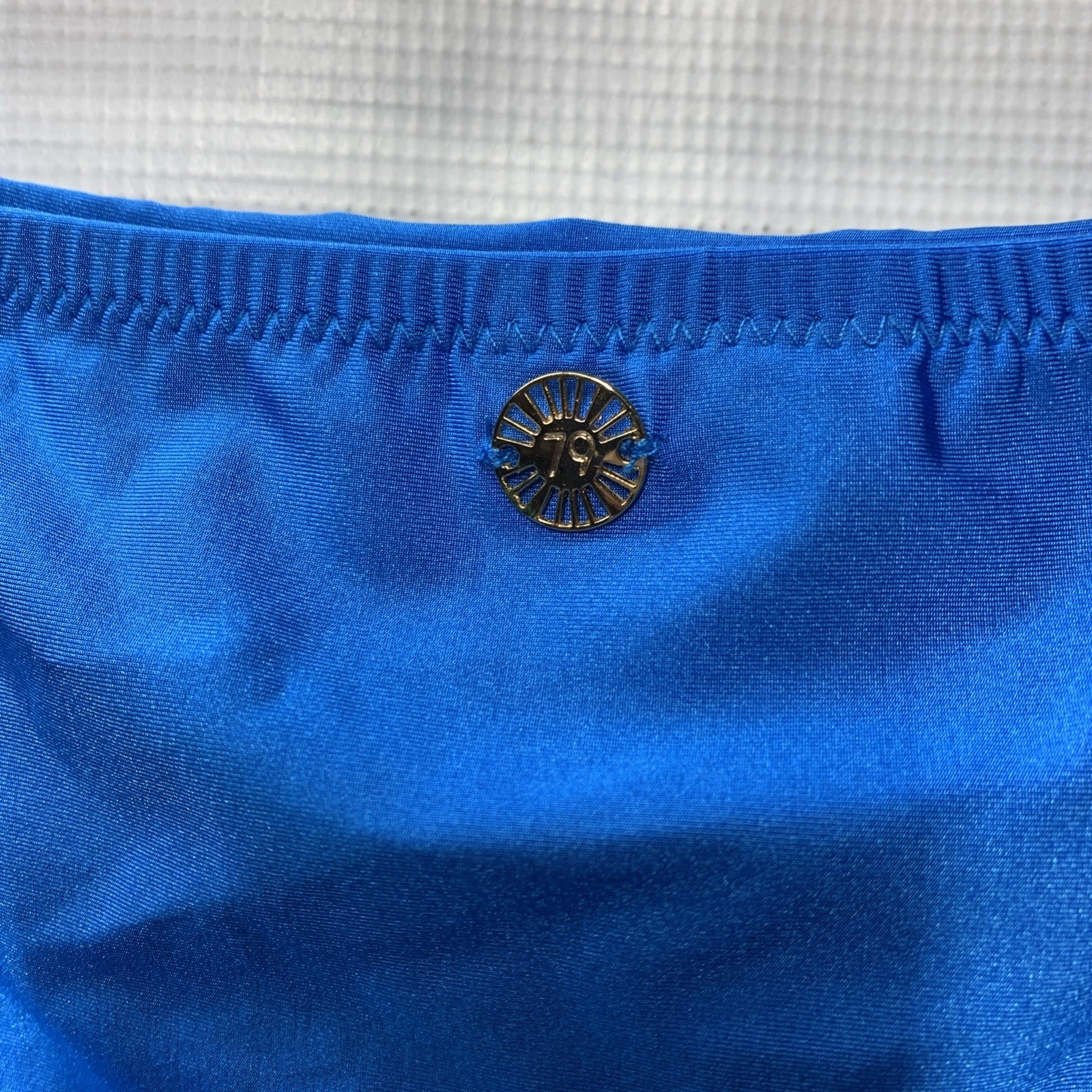 Sunshine 79 Women's Standard Side Shirred Hipster Bikini Swimsuit Bottom Size 8