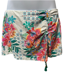 La Blanca LB5SW92 Women's Skirted Hipster Bikini Swimsuit Bottom Swimwear Size 4
