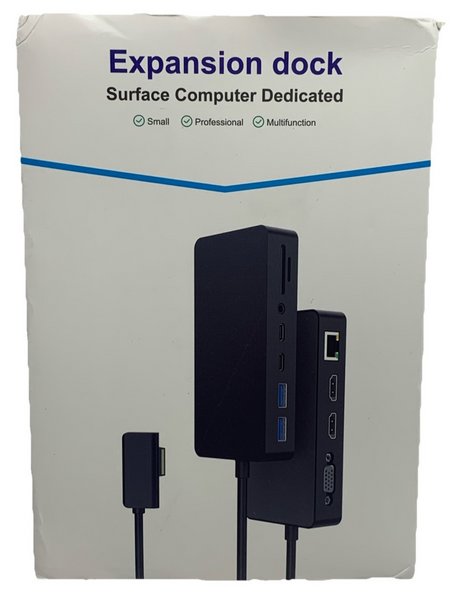 Surface Laptop Expansion Dock Dedicated HDMI USB-C Magnetic Charging Small 4k