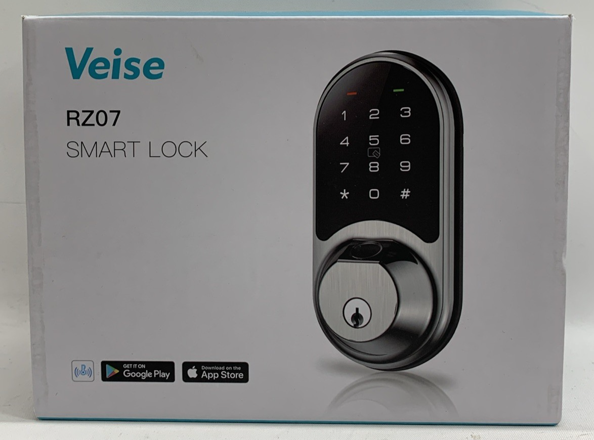 Smart Lock, 7-in-1 Keyless Entry Door Lock, Fingerprint Door Lock with Touchscre