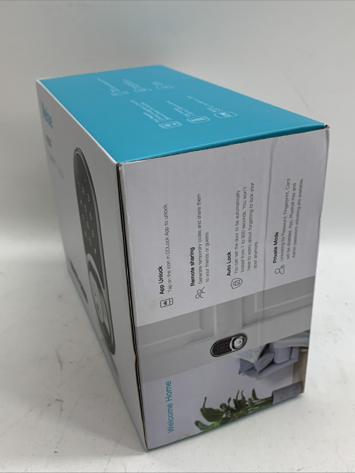 Smart Lock, 7-in-1 Keyless Entry Door Lock, Fingerprint Door Lock with Touchscre
