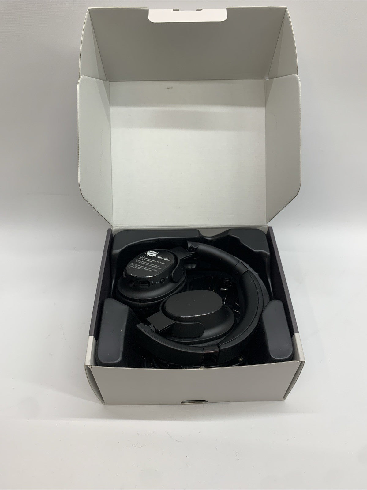 Wireless Headphones for TV, Crystal-Clear Sound, Great for Seniors, Black