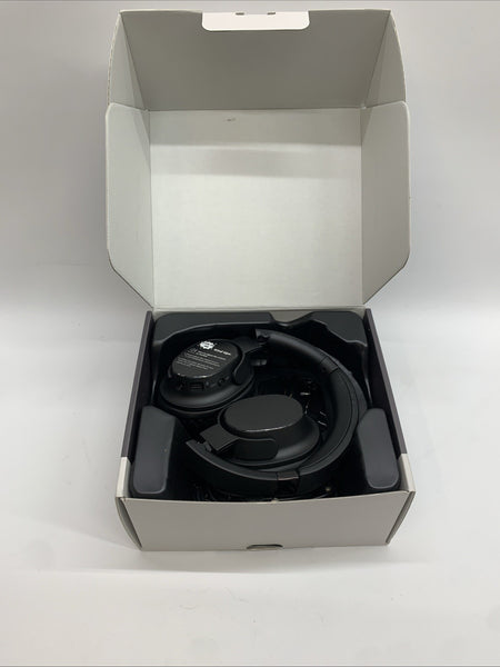 Wireless Headphones for TV, Crystal-Clear Sound, Great for Seniors, Black