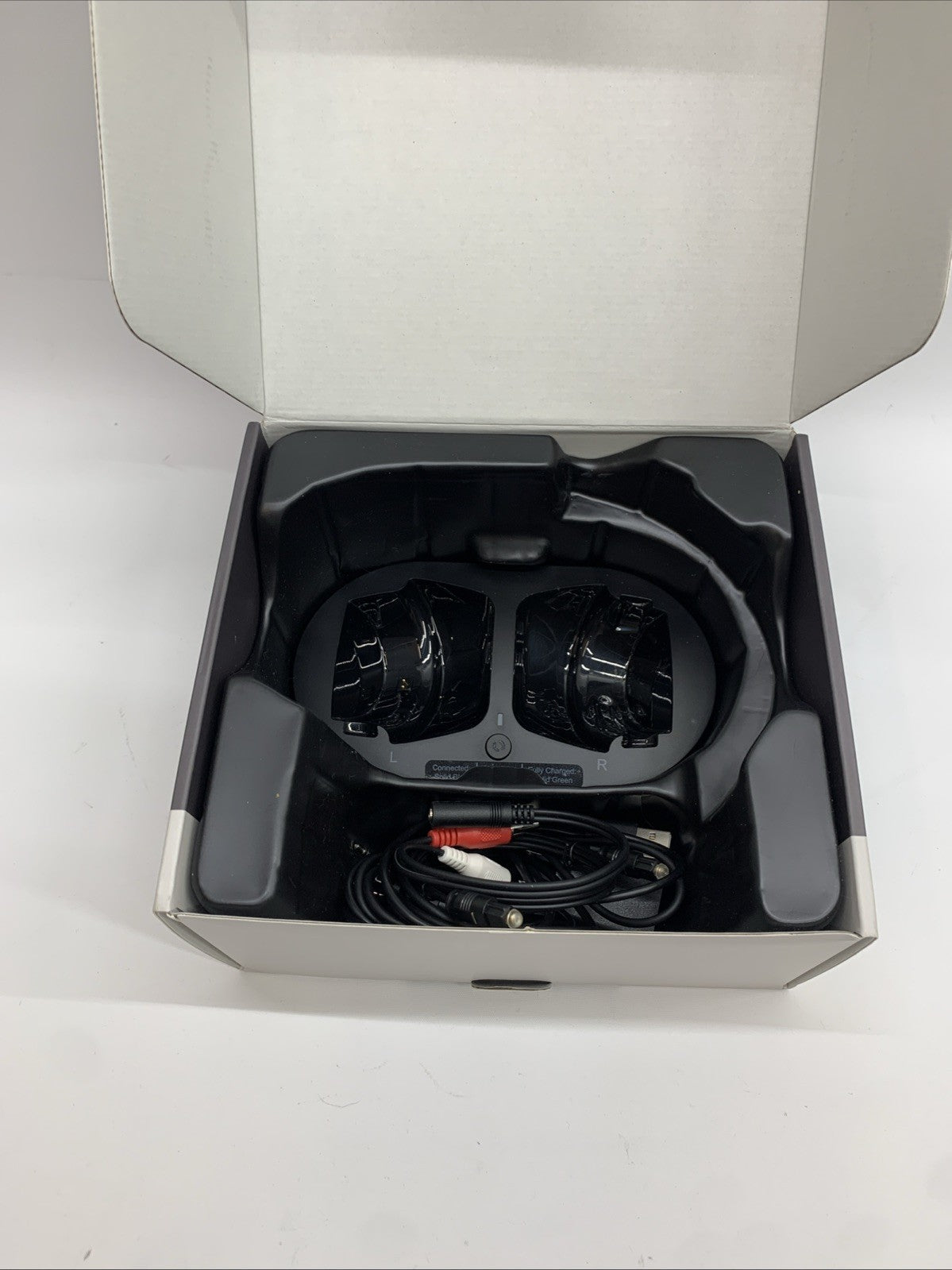 Wireless Headphones for TV, Crystal-Clear Sound, Great for Seniors, Black