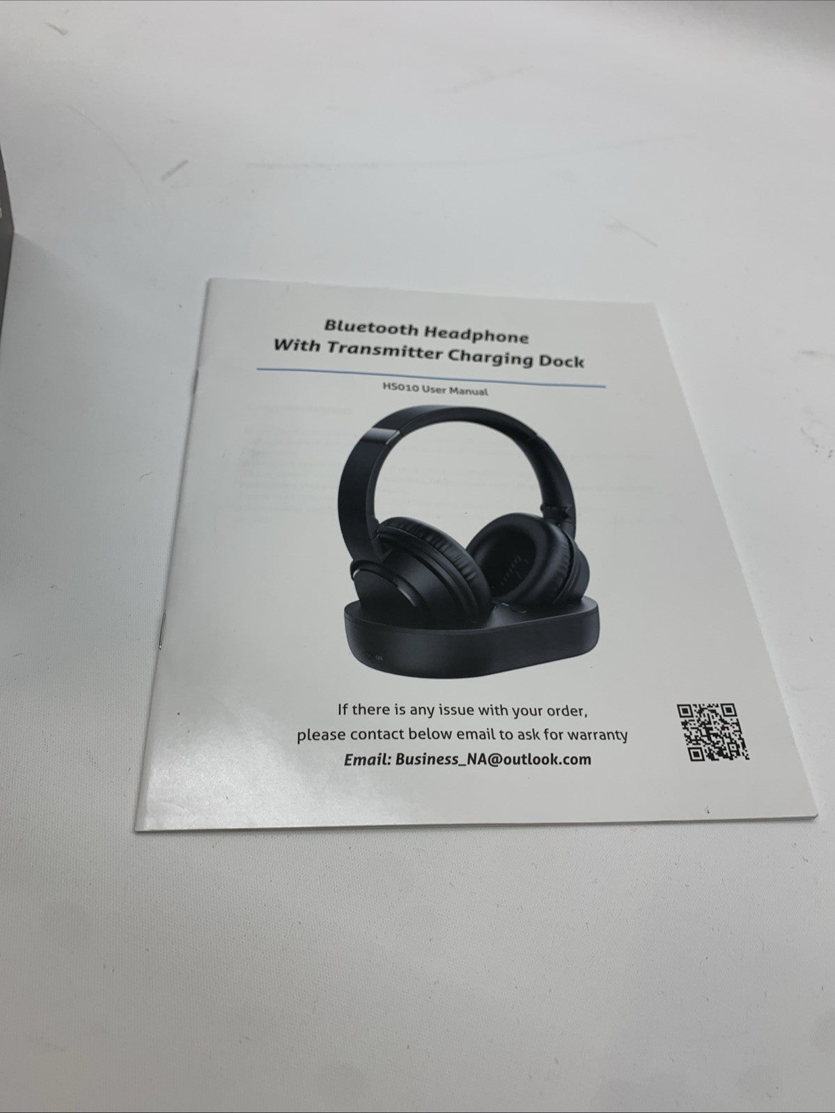 Wireless Headphones for TV, Crystal-Clear Sound, Great for Seniors, Black
