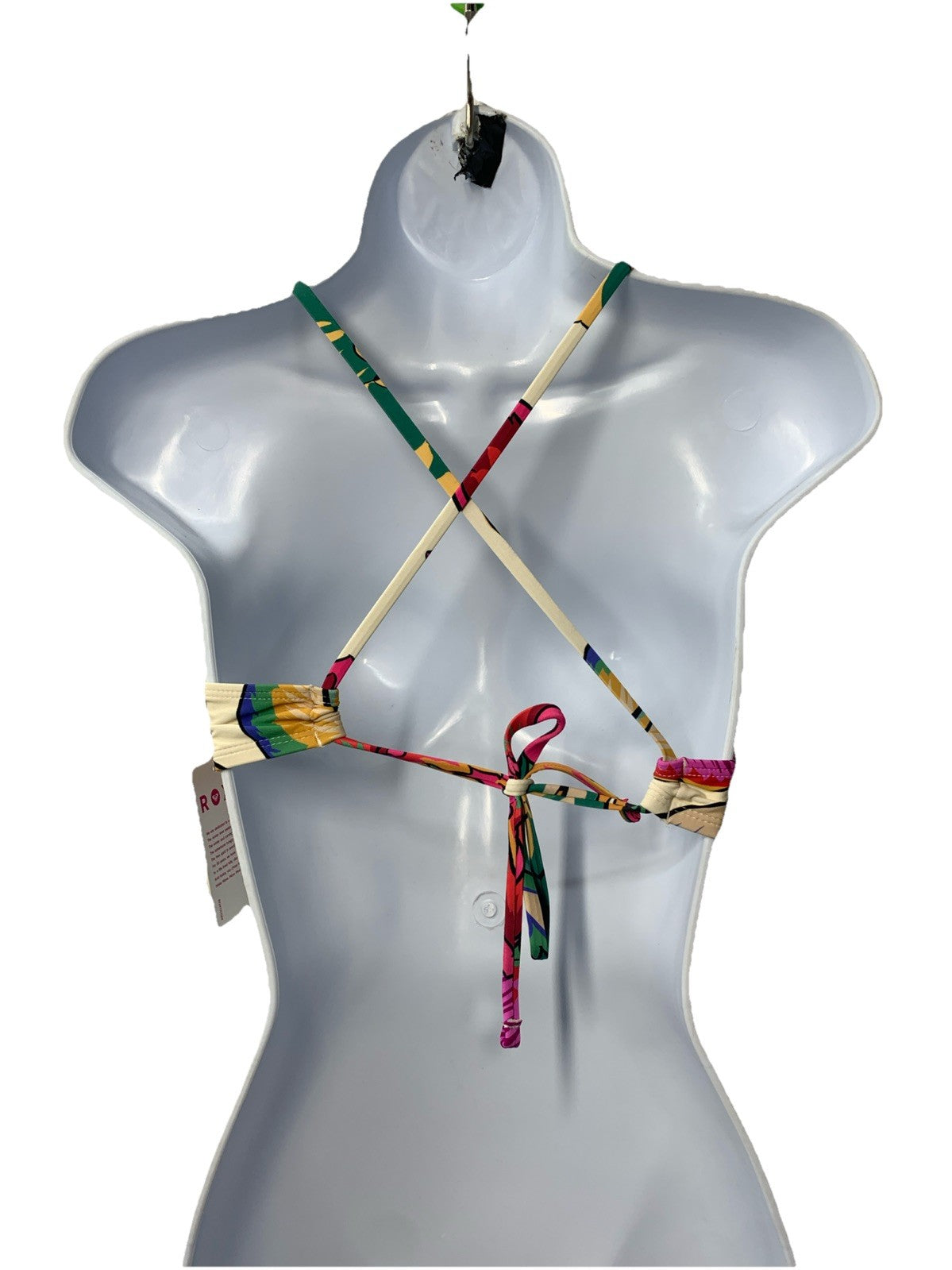 ROXY Swim Bikini Top Beach Classics Small Swimsuit Top Surf & Beachwear Blossom