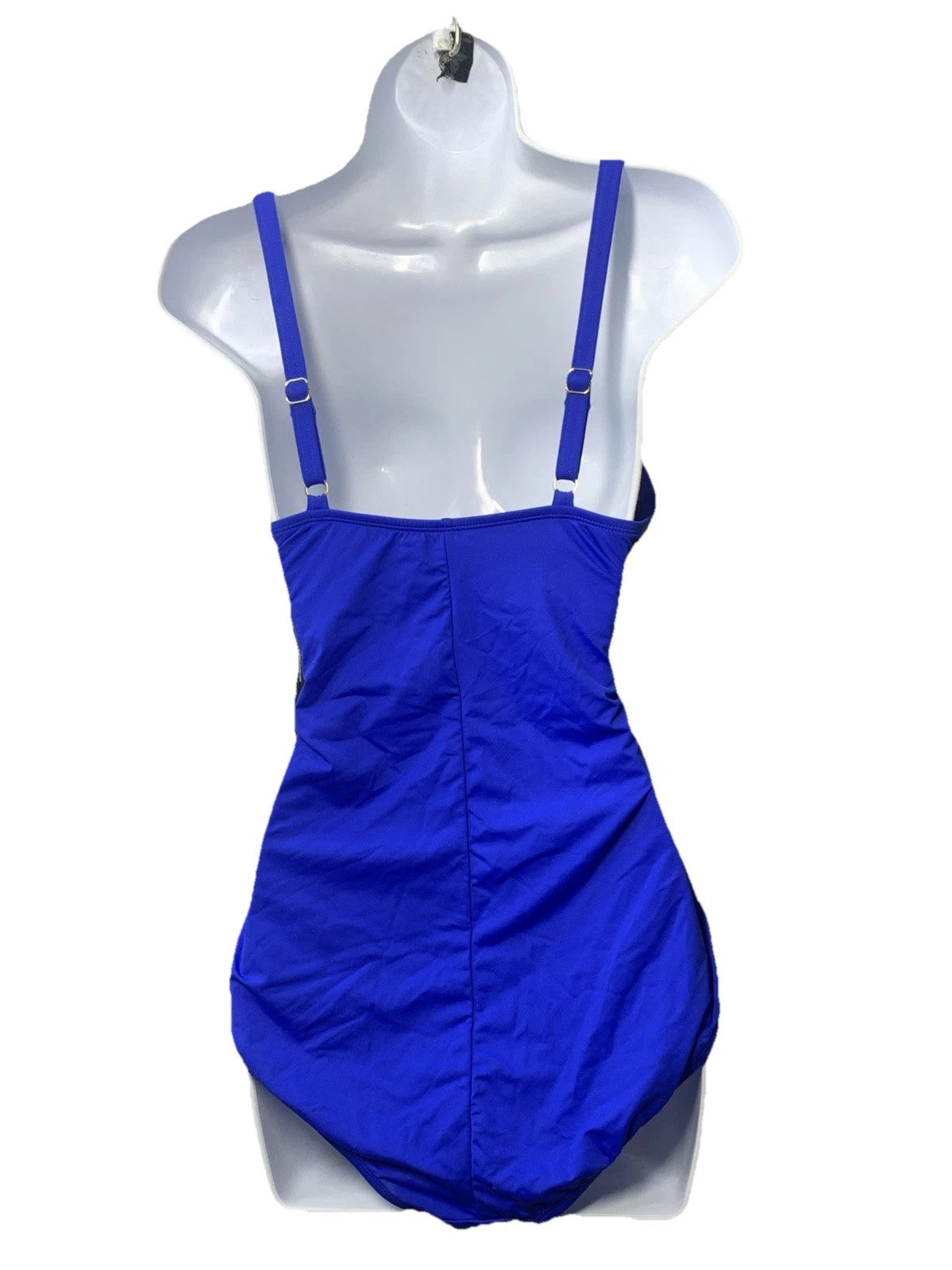 La Blanca Women's Island Goddess Lingerie One Piece Swimsuit Sapphire Size 18W