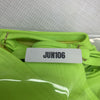 RELLECIGA Women's Bandeau One Piece Swimsuits XL Neon Green R2092-403 Swimwear