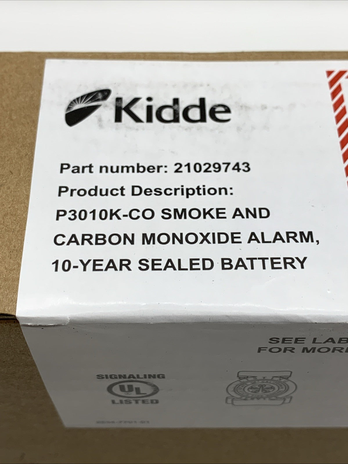 Kidde P3010K-CO Smoke Detector & Carbon Monoxide Detector Combo Battery Powered