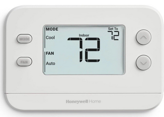 Honeywell Home RTH11B X1N Non-Programmable Thermostat Single-Stage 1 Heat/Cool