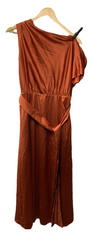 GRACE KARIN Women's Sleeveless One Shoulder Midi Cocktail Party Dress Size Large