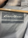 Eddie Bauer Women's Cloud Cap Rain Jacket with Hood Size S Black Long Sleeve