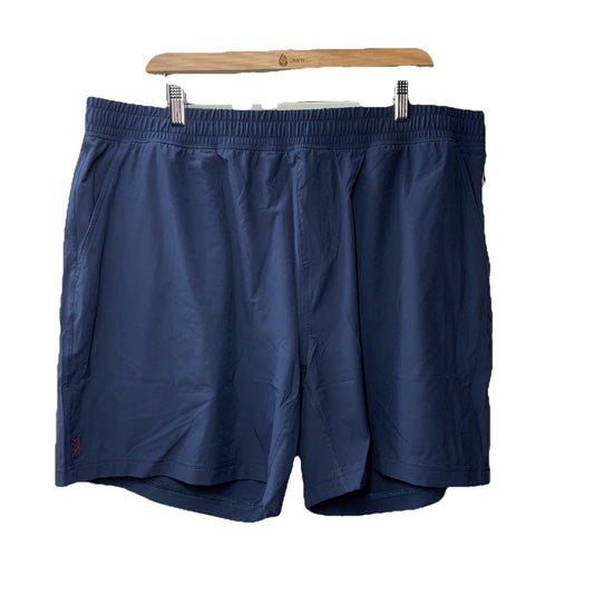Rhone athletic 7" Mako Short Unlined Men's elastic Shorts 4-way Stretch 2XL Navy